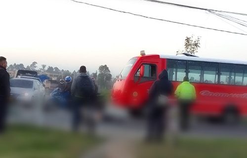 En siniestro vial sobre la vía Mosquera – Bogotá (calle 13) muere un motociclista