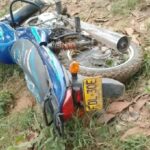 Encontraron una moto abandonada en Ciénaga de Oro