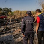 Familia a la que se le quemó la vivienda en Pore, recibió ayuda de la Gobernación