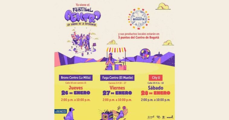 Feria Hecho en Bogotá y se une al Festival Centro