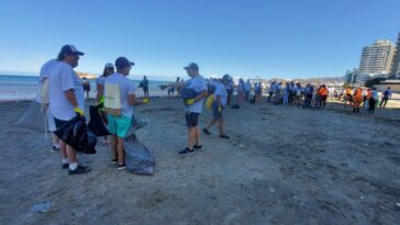 Fundación Santa Marta Sostenible y el laboratorio Siegfried realizaron limpieza en la playa de Los Cocos