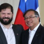 Gustavo Petro y Gabriel Boric.