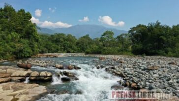 Investigación afectaciones por minería ilegal en el río Güejar en el Meta