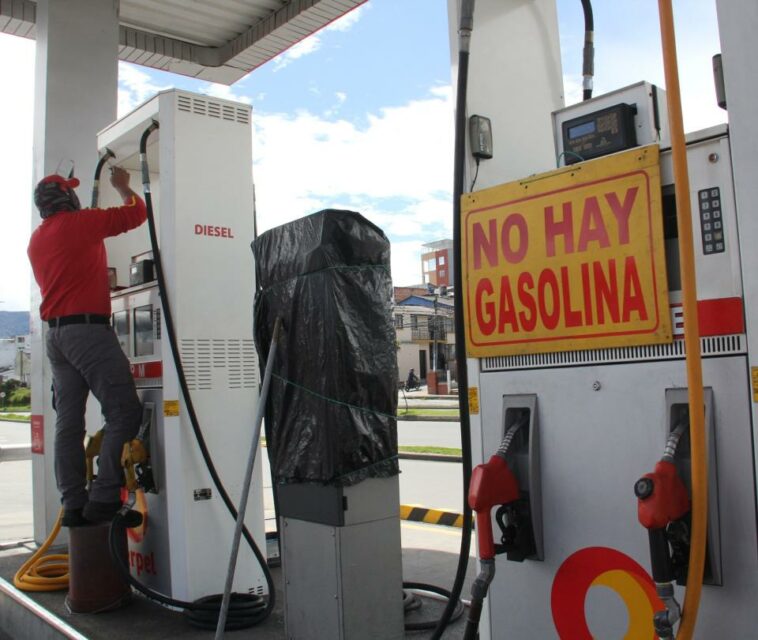 Lanzan mensaje de urgencia por desabastecimiento de gasolina en Nariño