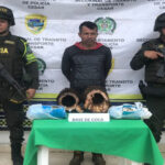 Llevaba droga camuflada en dos costales