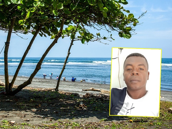 Luto en Tumaco: lancha naufragó en aguas de Bocagrande y Dilsón, dirigente de Redcompaz, falleció