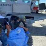 Mujer gestante fue trasladada por la Fuerza Aérea Colombiana a San Andrés isla 