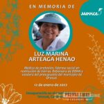 Organizaciones de derechos humanos denunciaron que a un año sigue impune asesinato de Luz Marina Arteaga en Orocué