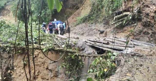 Por emergencia invernal, se ordenó el cierre temporal de la vía Salento – Toche