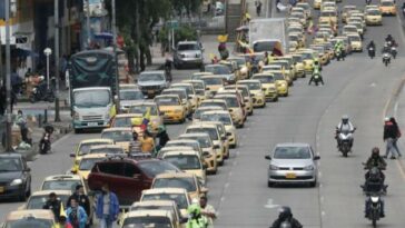 Taxistas suspenden jornada de bloqueos en Bogotá