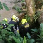 Una persona muerta dejó fuerte creciente de un río en Viotá.