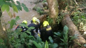 Una persona muerta dejó fuerte creciente de un río en Viotá.