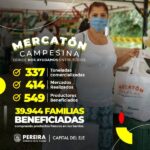 Vuelve la Mercatón Campesina a Pereira, exitoso programa de reactivación económica