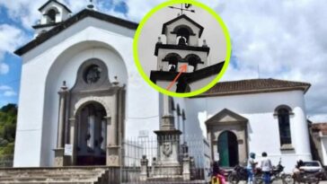 ¡No respetan! En Popayán se robaron la campana de la Iglesia de San Belén, era de bronce y