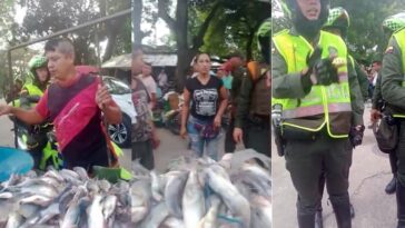 Pelea pescadores