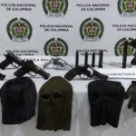 15 capturados y siete armas incautadas en el suroeste antioqueño