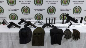 15 capturados y siete armas incautadas en el suroeste antioqueño