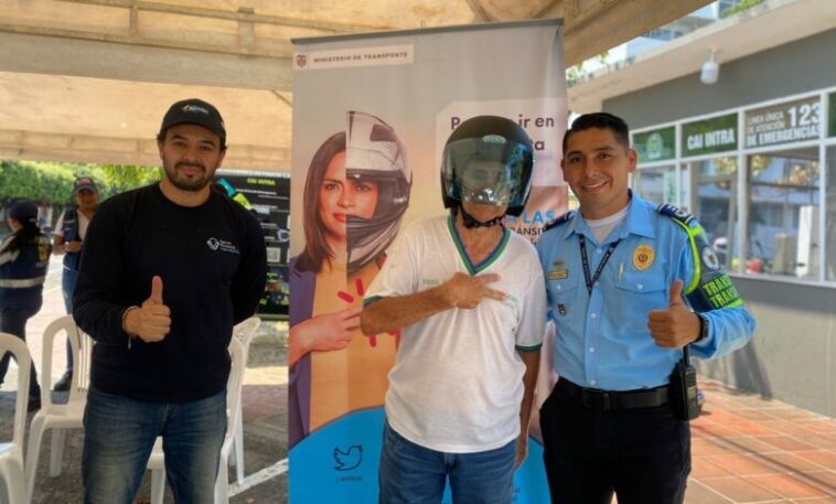 200 motociclistas se capacitaron sobre el uso correcto del casco reglamentario