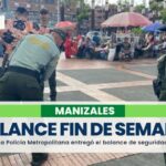 23 personas fueron capturadas durante el fin de semana en Manizales