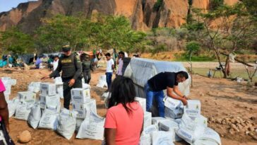 Administración departamental entregó ayudas humanitarias a Indígenas JIVI (Sikuani) desplazados de Venezuela