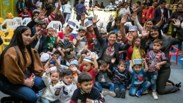 Alcaldesa Claudia López inaugura mega jardín infantil construido en Rafael Uribe Uribe