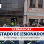 Alcaldía entrega el parte médico de los lesionados del incendio en centro de reclusión en San Joaquín