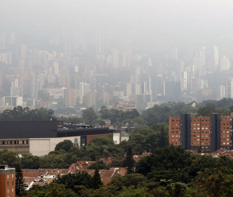 Alerta: en las últimas horas se ha deteriorado la calidad del aire en Medellín