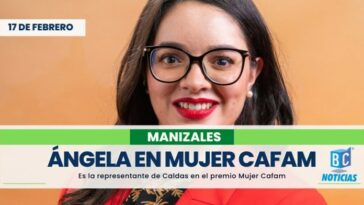 Ángela María Salazar Arias es la representante de Caldas al 34° Premio Cafam a la Mujer