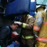 Aparatoso accidente de tránsito en Hato Grande, Cundinamarca