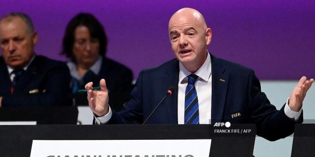 Gianni Infantino, presidente de la FIFA.