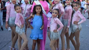 Barrancas celebró el carnaval de los niños
