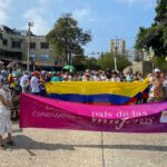 Barranquilla: inicia la manifestación en el parque Esthercita Forero