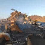 Bomberos controló incendio en el morro de El Rodadero 