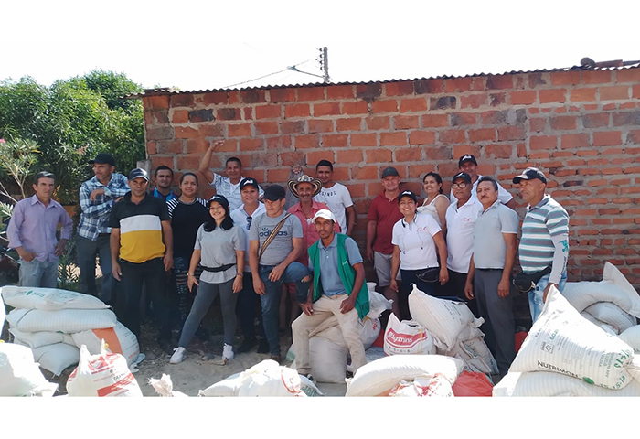 Campesinos del Cesar reciben insumos para producir cacao