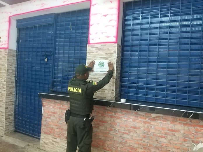 Capturado por romper los sellos para abrir un establecimiento en Bayunca