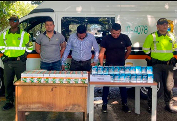 Capturados en Valledupar con medicamentos falsos