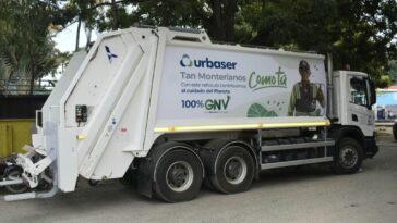 Carros a gas natural, la nueva flota de camiones de Urbaser