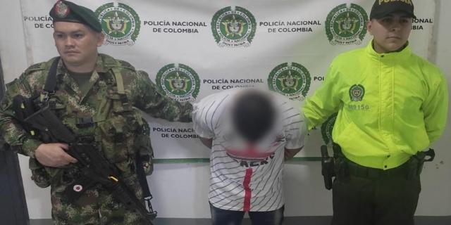 Sijin de la Policía Tolima, Ejército y CTI lograron la captura de ‘Guillermo o Edilberto’