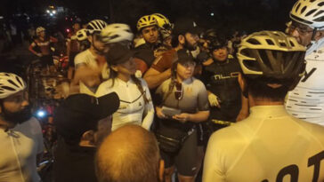 Ciclistas realizaron plantón para exigir seguridad y control en las vías