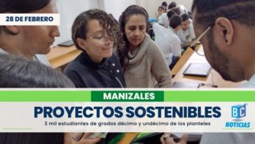 Cinco instituciones educativas de Manizales inician la ejecución de proyectos sostenibles