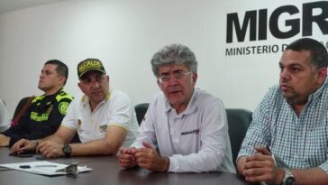 Las autoridades colombianas han colocado en el corregimiento de Paraguachón un Puesto de Mando Unificado -PMU-.