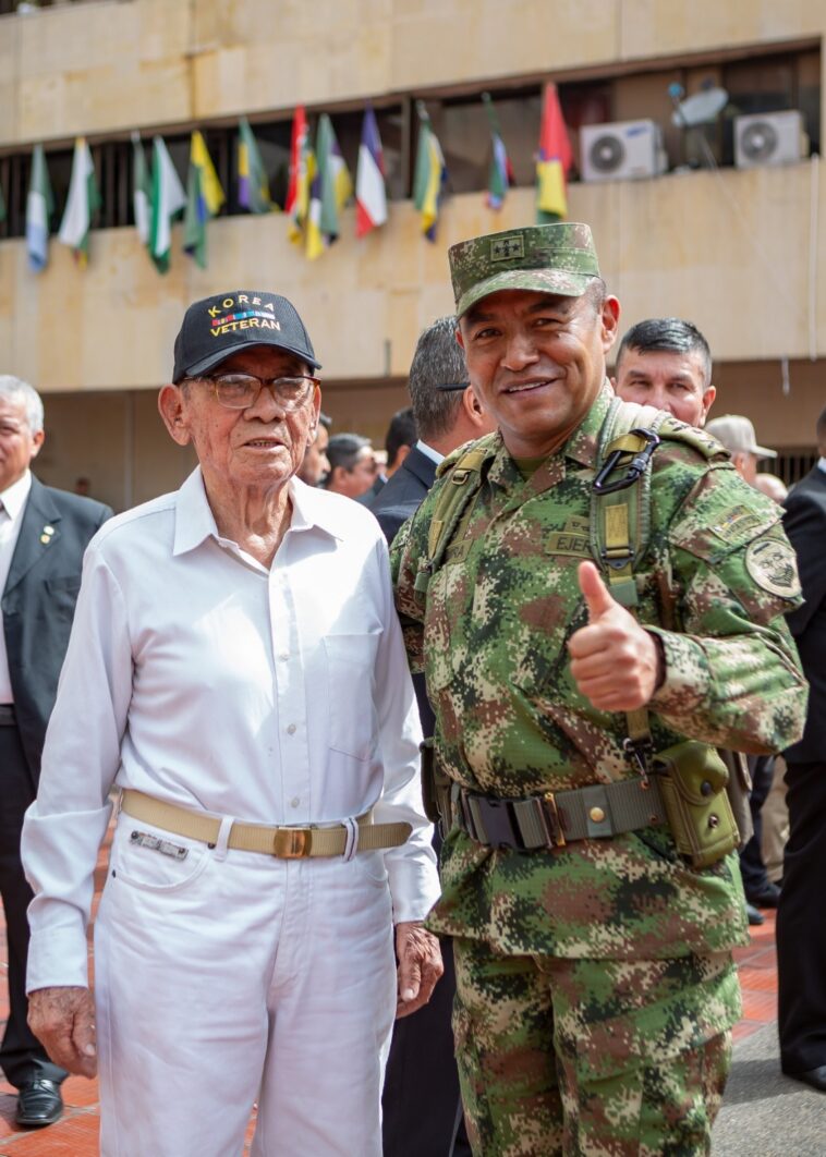 Con honores, el Huila despidió a su veterano de la guerra de Corea.