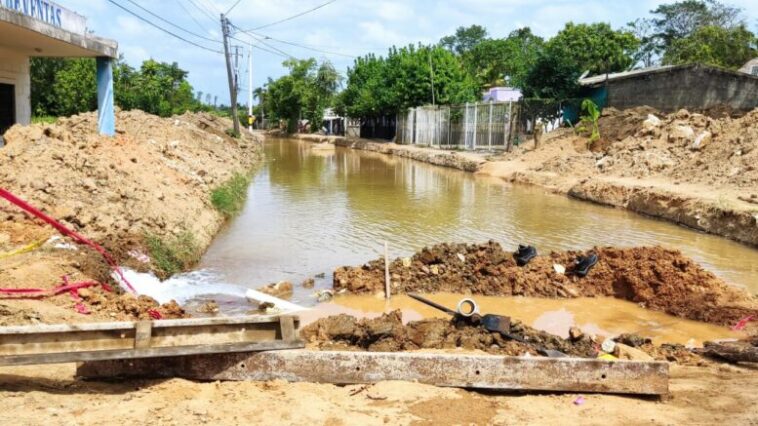 Contratista deja obra tirada en Cereté