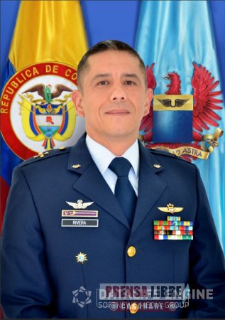 Coronel Jhon Alexander Rivera, nuevo comandante en el Grupo Aéreo de Casanare