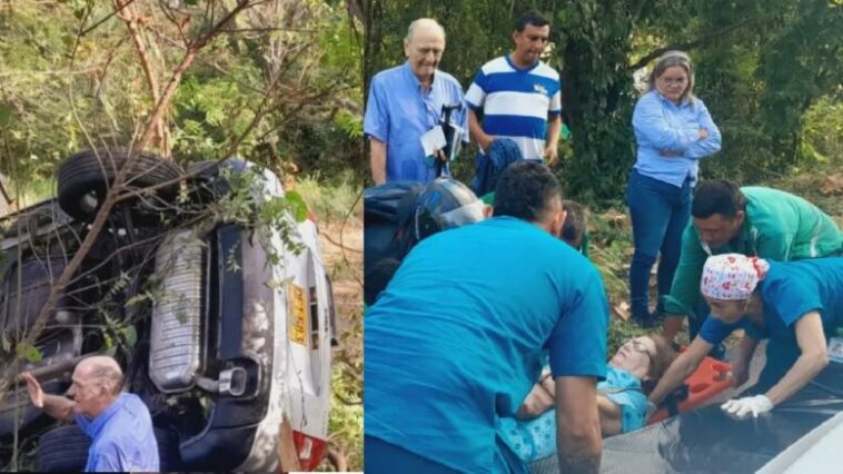 Cuatro personas resultaron heridas en accidente en Ciénaga de Oro