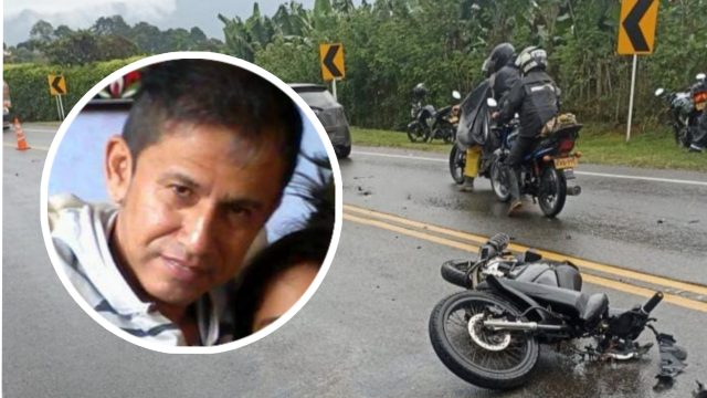 Daniel Vargas Daza perdió la vida en el accidente de tránsito en la vía Calarcá – La Yé
