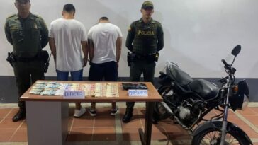 Dos capturas por tráfico de estupefacientes en Yopal
