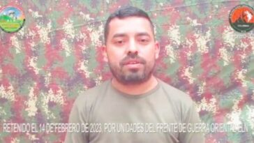 ELN entrega pruebas de supervivencia del sargento Libey Danilo Bravo, secuestrado en Arauquita