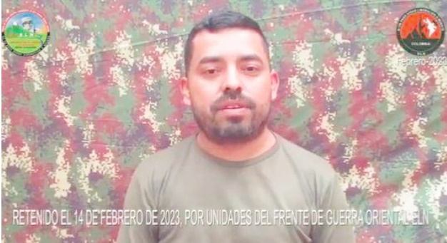 ELN entrega pruebas de supervivencia del sargento Libey Danilo Bravo, secuestrado en Arauquita