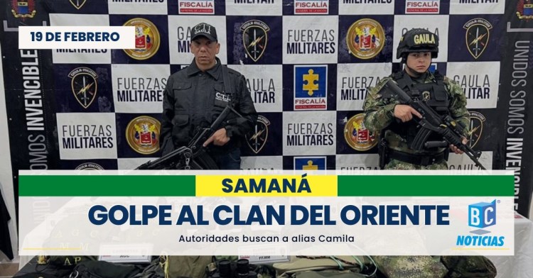 Ejército Nacional da golpe al GDO Clan del Oriente en Caldas